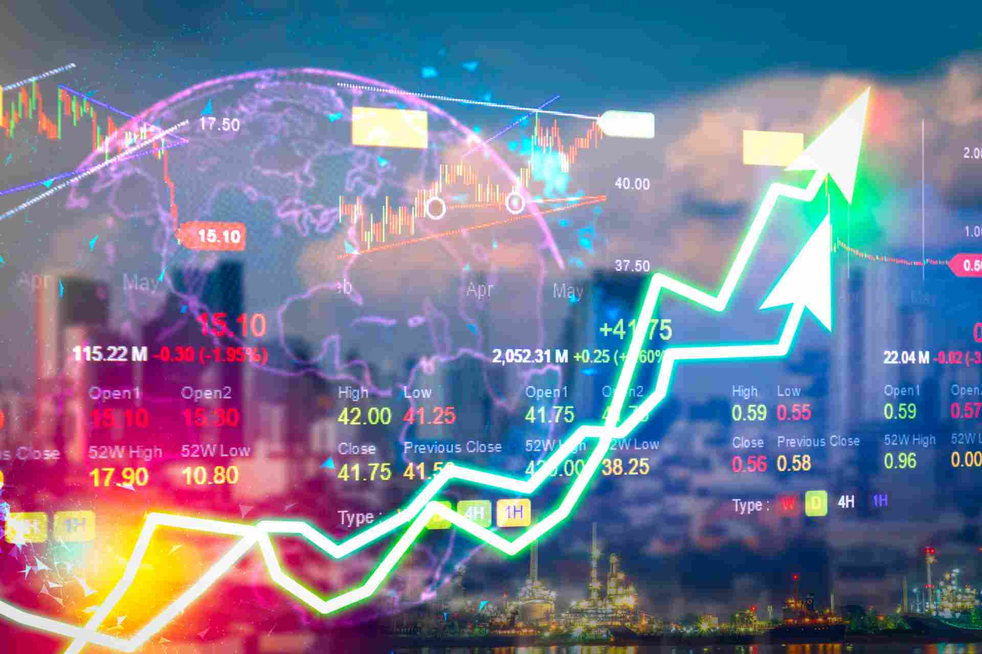 Azioni e criptovalute, balletto a due
